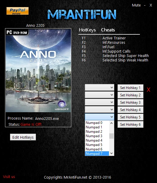 Anno 2205: Трейнер/Trainer (+5) [1.03] {MrAntiFun}
