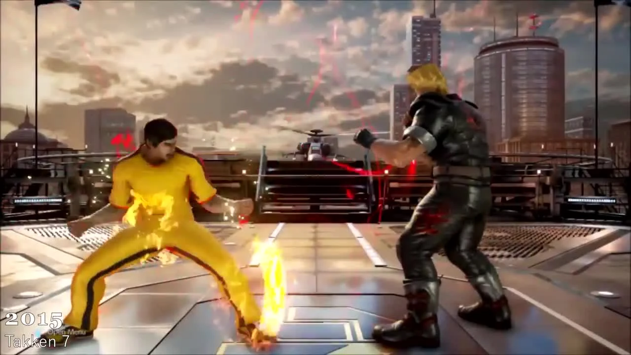 Эволюция Брюса Ли в играх 1984-2018