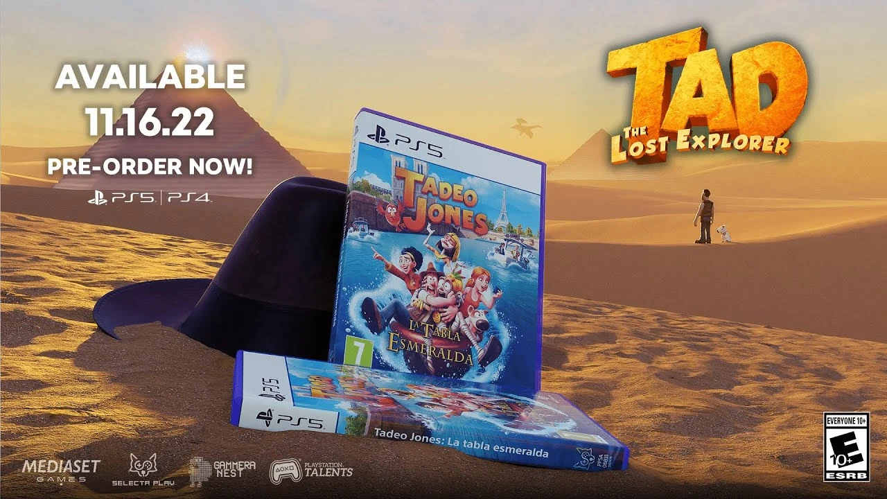 Приключенческий экшен Tad: The Lost Explorer and the Emerald Tablet выйдет в ноябре