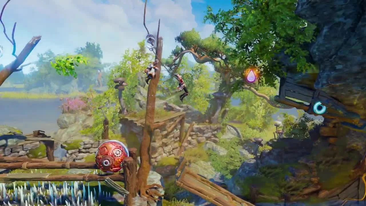 Враги и "пазлы" в Trine 4: The Nightmare Prince