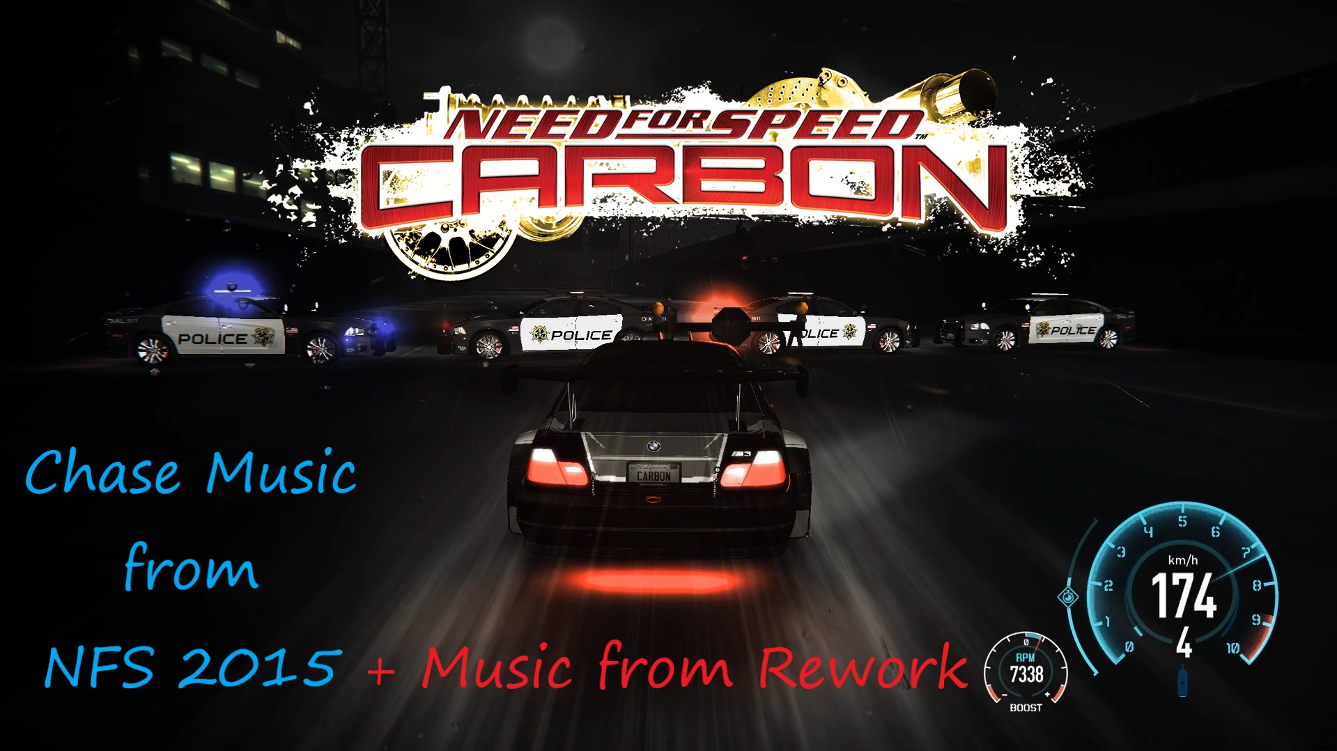 Need for Speed: Carbon "Музыка погони из NFS 2015 + Музыка из Rework" [v.1.0]