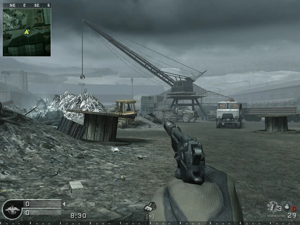 Call of Duty 4: Modern Warfare "Карта - Scrap"