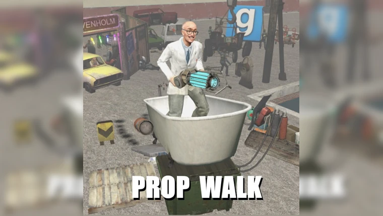 Garry's Mod "Улучшение ходьбы по движущимся объектам"