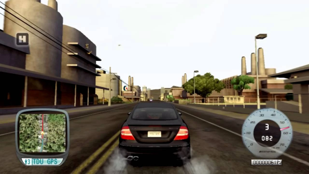 Test Drive Unlimited "Новый звук Mercedes-Benz CLK 55 AMG"