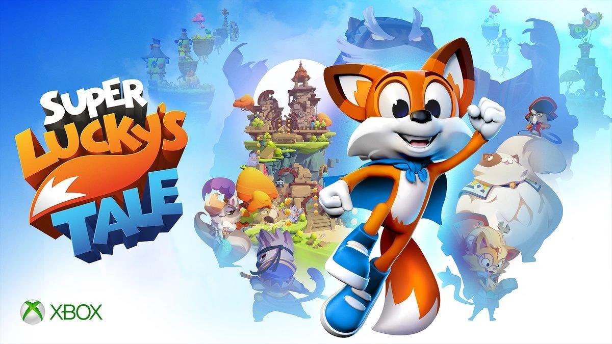 Демонстрация игрового процесса платформера Super Lucky's Tale