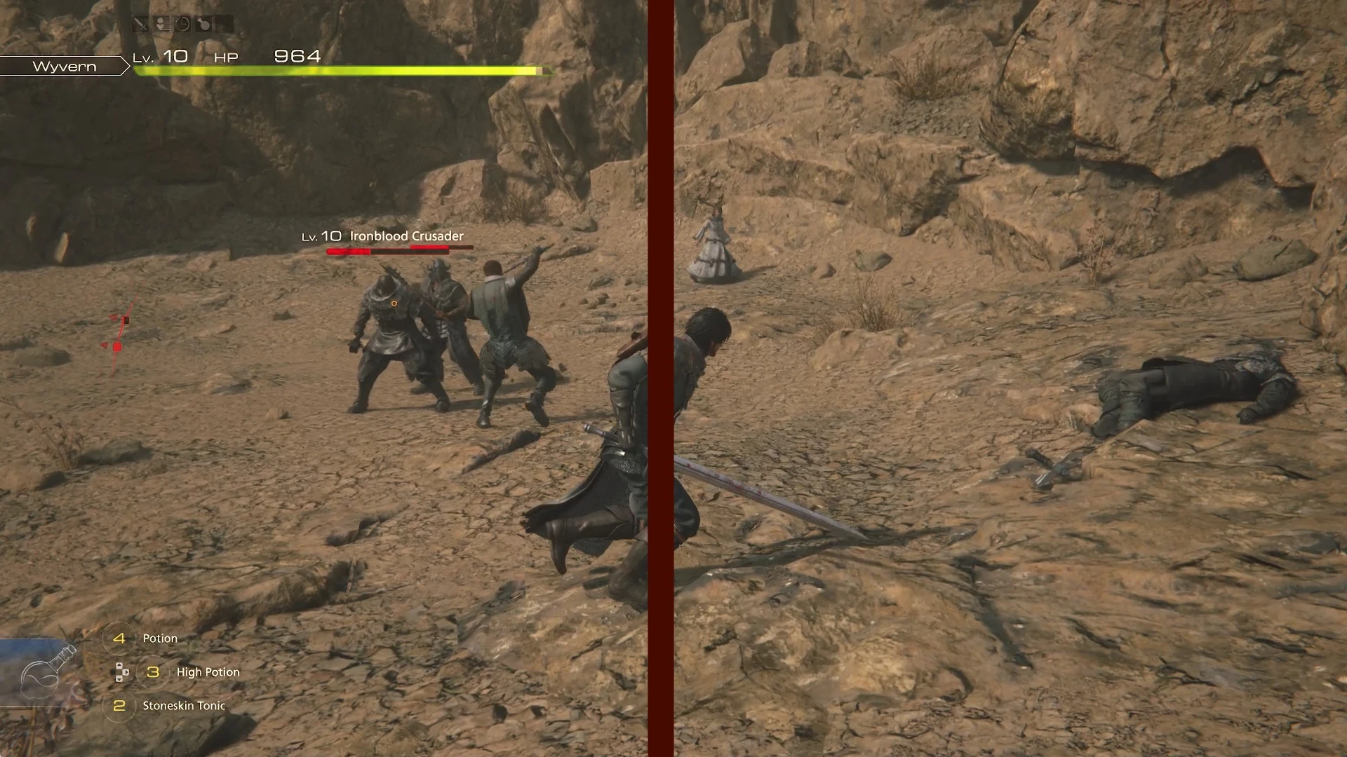 Final Fantasy 16 "Переключение интерфейса"