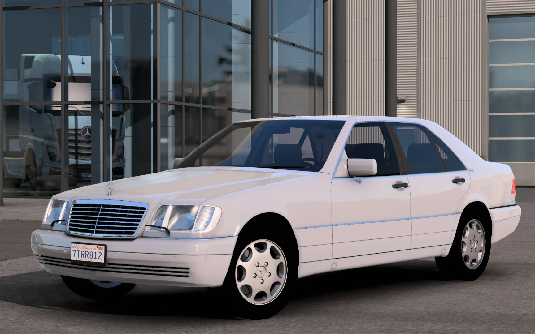 Euro Truck Simulator 2 "Mercedes-Benz W140 S-Class S600" [v2.2]