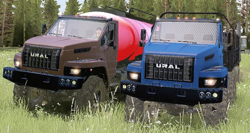 Spintires: MudRunner "Грузовик Ural Next limited от 22.10.21"