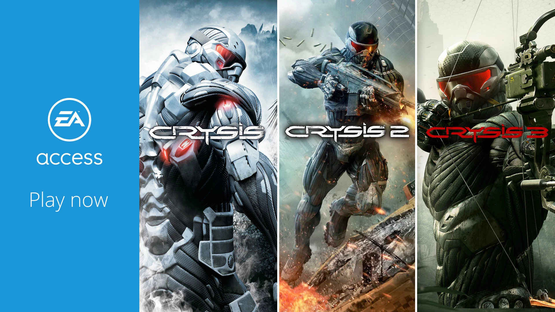 Трилогия Crysis добавлена в EA Access на Xbox One