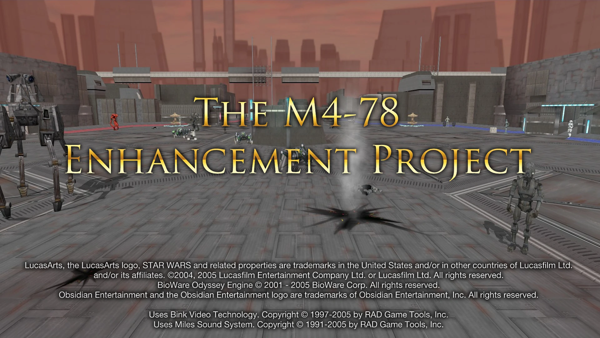 Star Wars: Knights of the Old Republic 2 "Русская версия The Sith Lords M4-78 Enhancement Project"