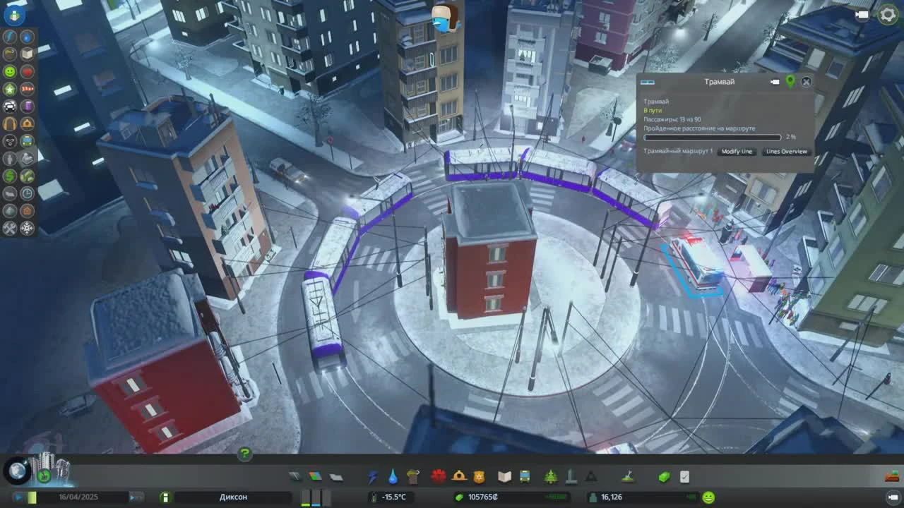 Cities: Skylines. Обзор дополнения Snowfall - Лёша играет