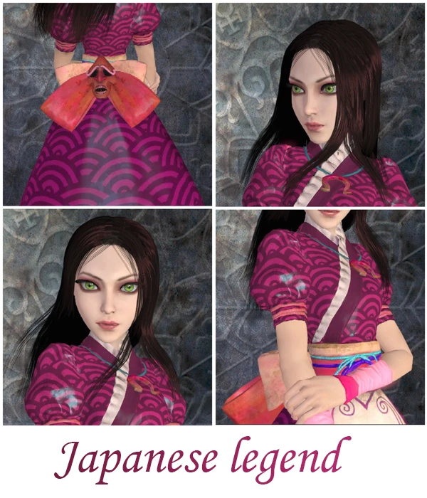 Alice: Madness Returns "Japanese legend"