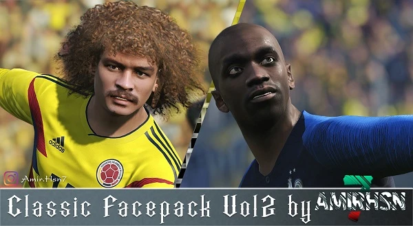 PES 2019 "Classic Facepack v2 by Amir.Hsn7"