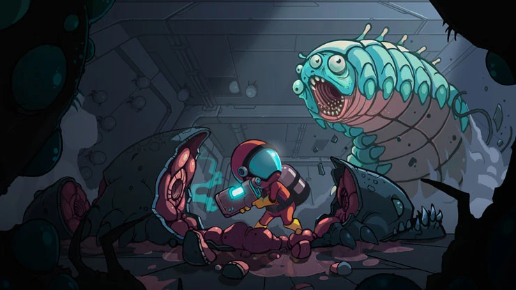 Мобильный релиз The Bug Butcher - ураганного Shoot 'em up-платформера