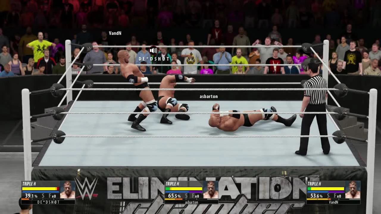 WWE 2K16 "Эго Рестлера Triple H В КУБЕ (ОНЛАЙН ТРОЙНИК)"