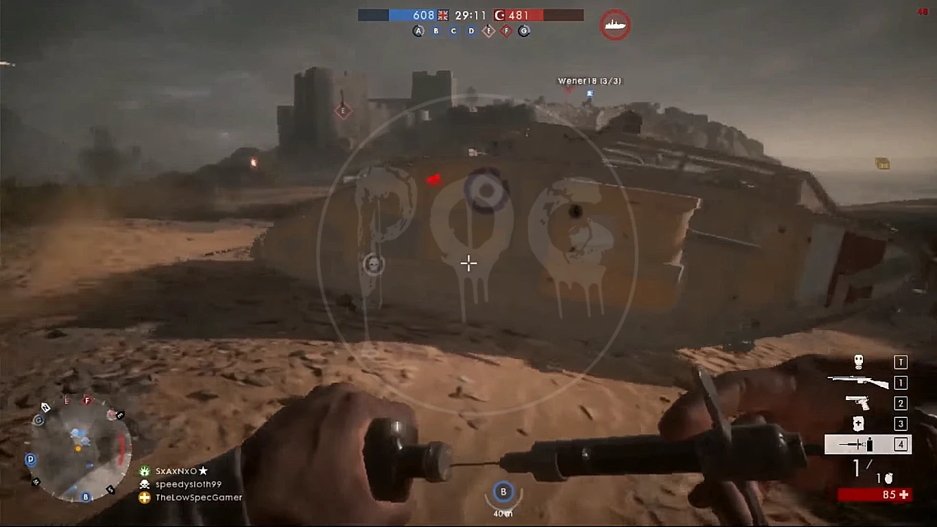 Battlefield 1 "Оптимизация для слабых пк"