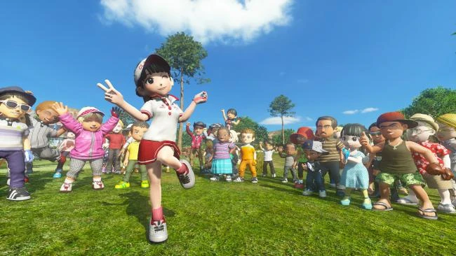 Снимки экрана из New Everybody's Golf