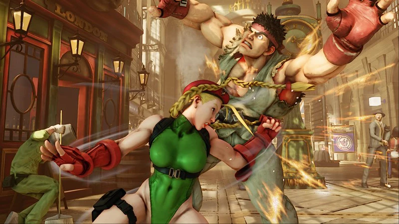 Дебютный геймплей Street Fighter 5 на PC в разрешении 4K