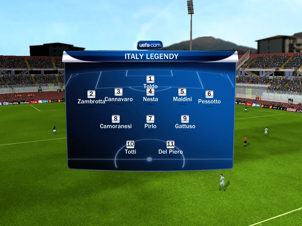FIFA 10 "Легенды Италии"