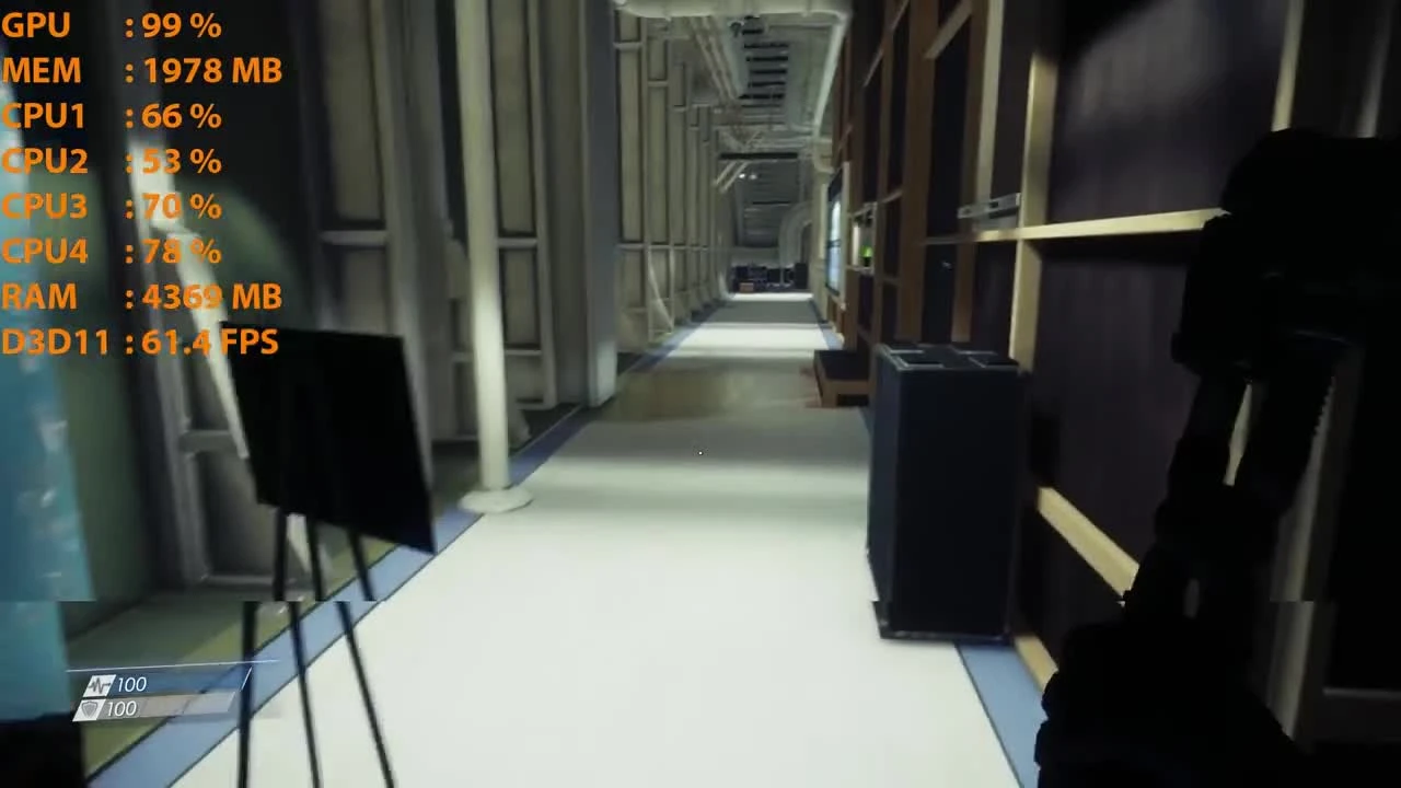 Prey - Core i5 4460 GTX 950 - тест на FPS