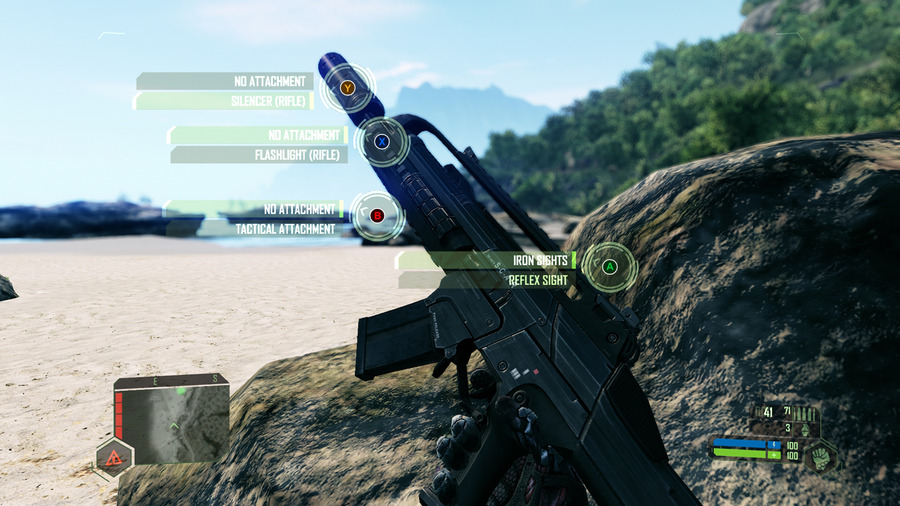 Скриншоты консольной версии Crysis