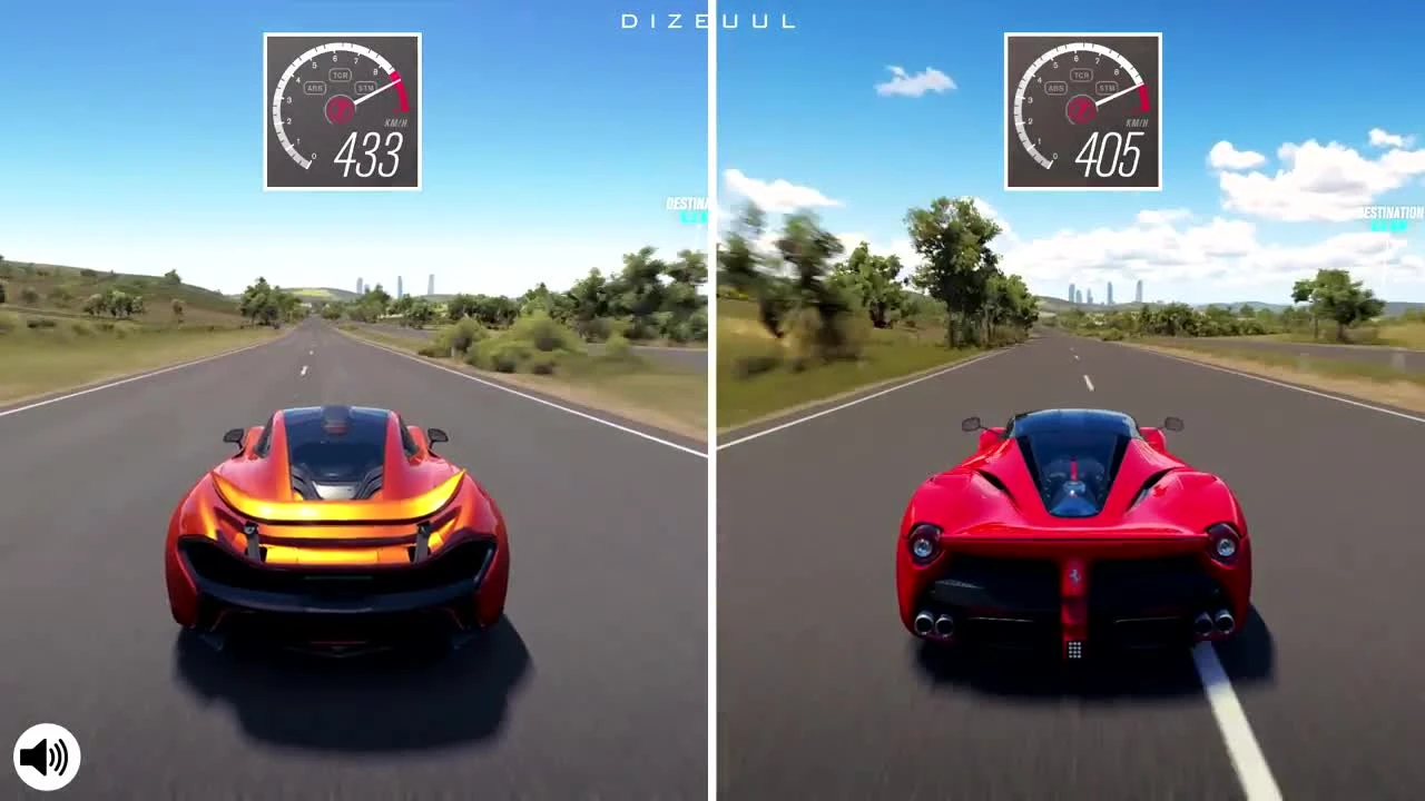 Ferrari LaFerrari vs McLaren P1 | Forza Horizon 3
