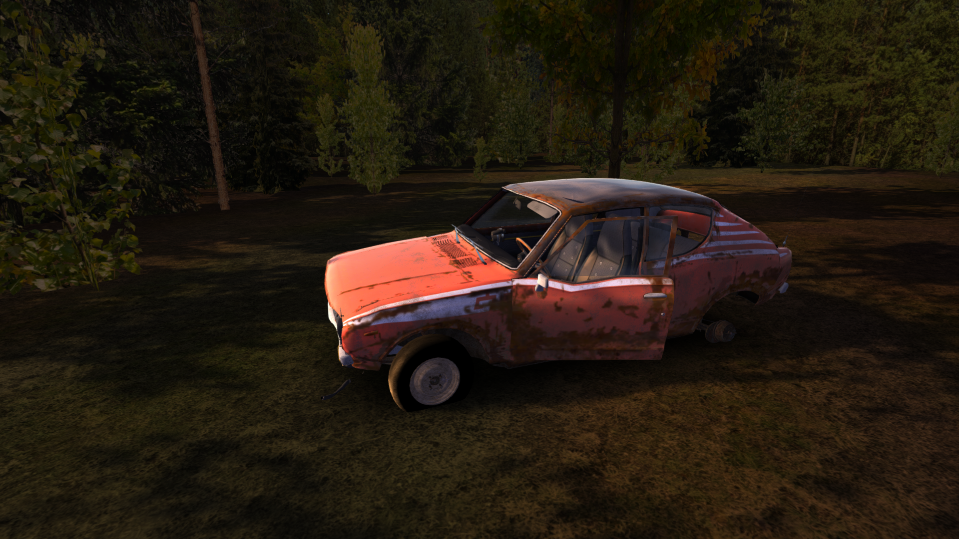 My Summer Car "Сохранение - Квест: заброшенная GT Satsuma в лесу"