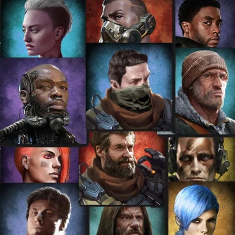 Wasteland 3 "Портреты для пользовательских персонажей"