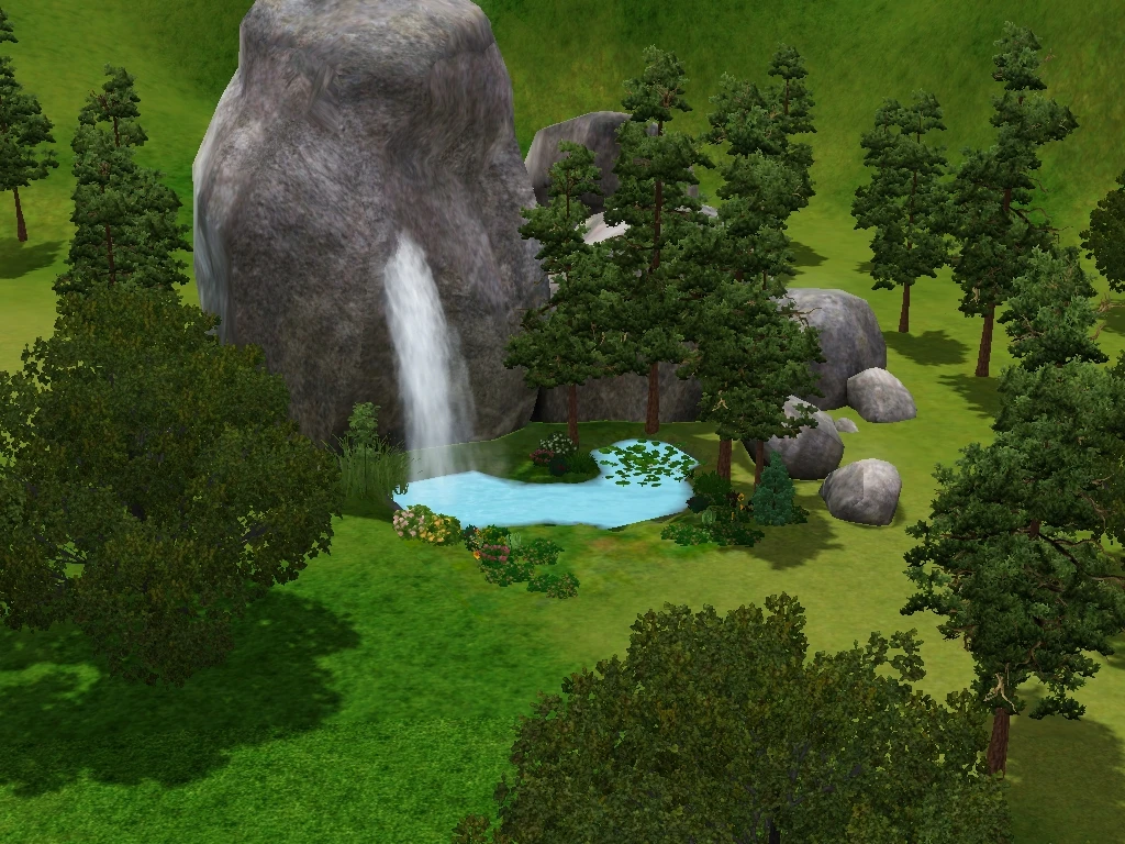 Sims 3 "Город Форестлэнд (Forestland)"