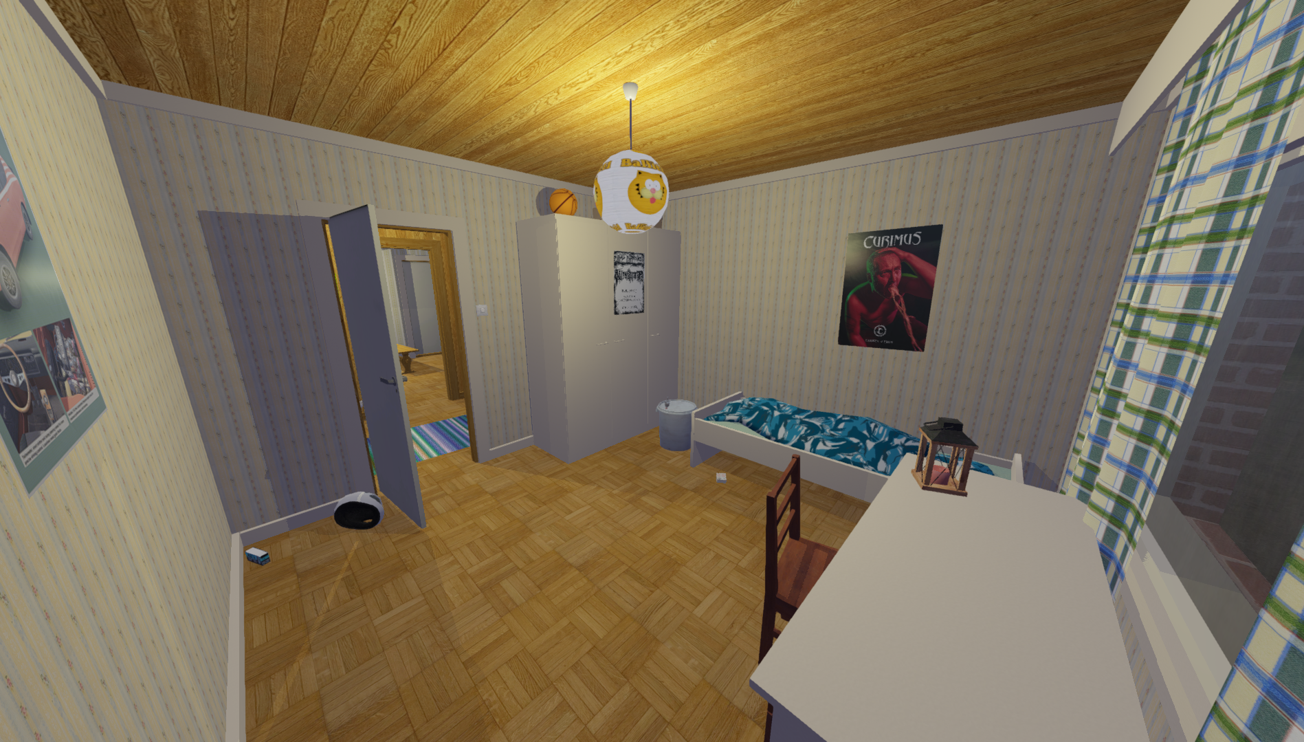 My Summer Car "Сохранение - стоковая фиолетовая Satsuma, с сабвуфером и ништяками"