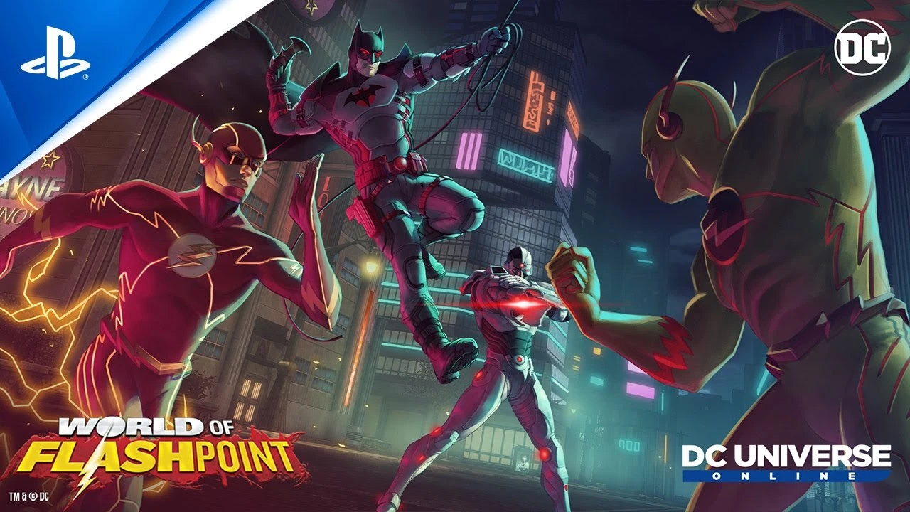 Трейлер к запуску DC Universe Online: World of Flashpoint