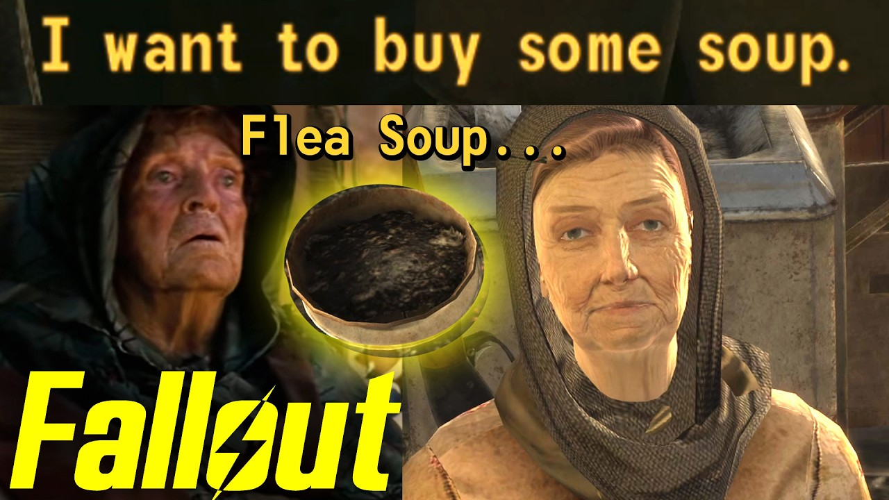 Моддер добавил в Fallout: New Vegas торговку блошиным супом из второго сезона телесериала Fallout