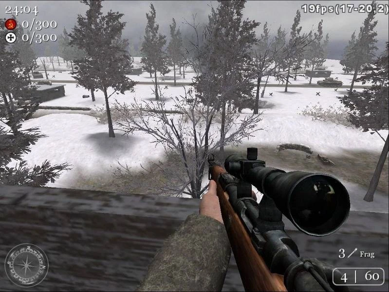 Call of Duty 2 "Карта - Ardennes Forest"