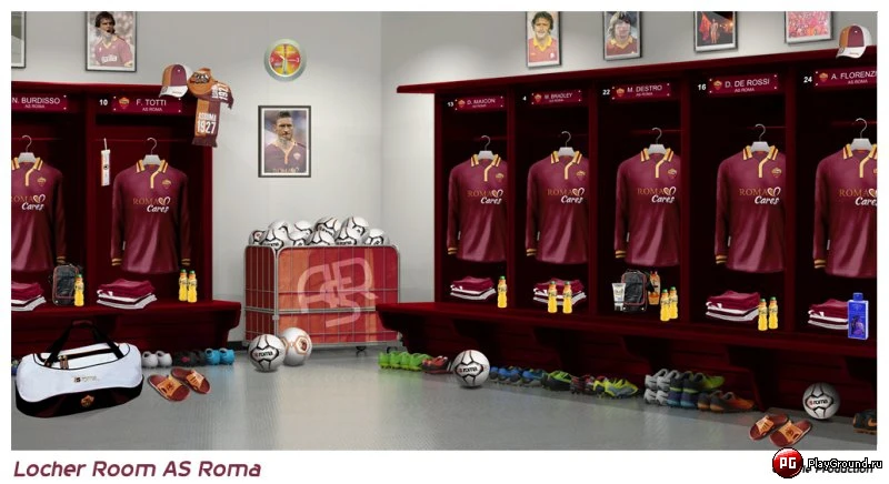 PES 2014 "Раздевалка Roma "