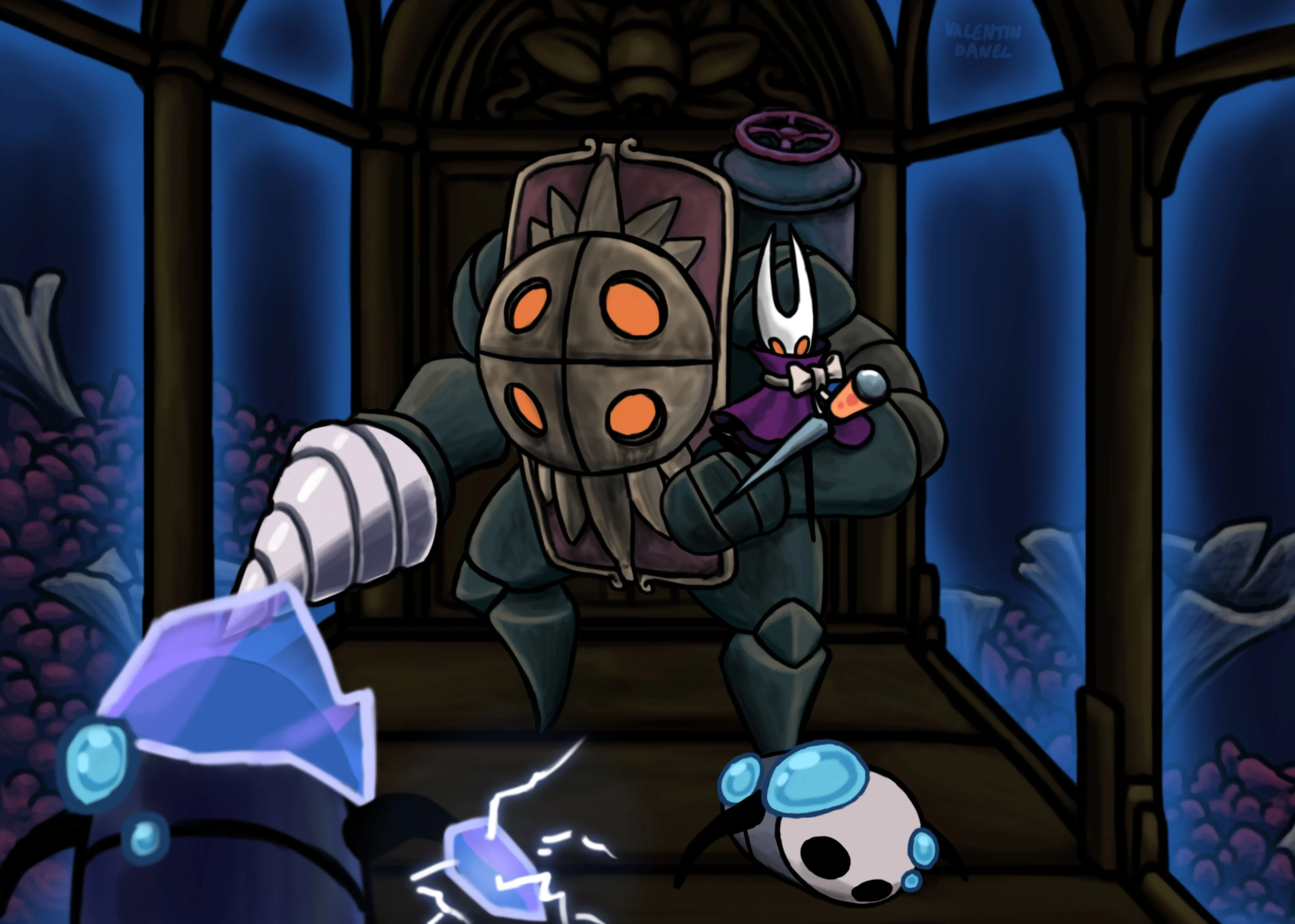 BioShock в стиле Hollow Knight