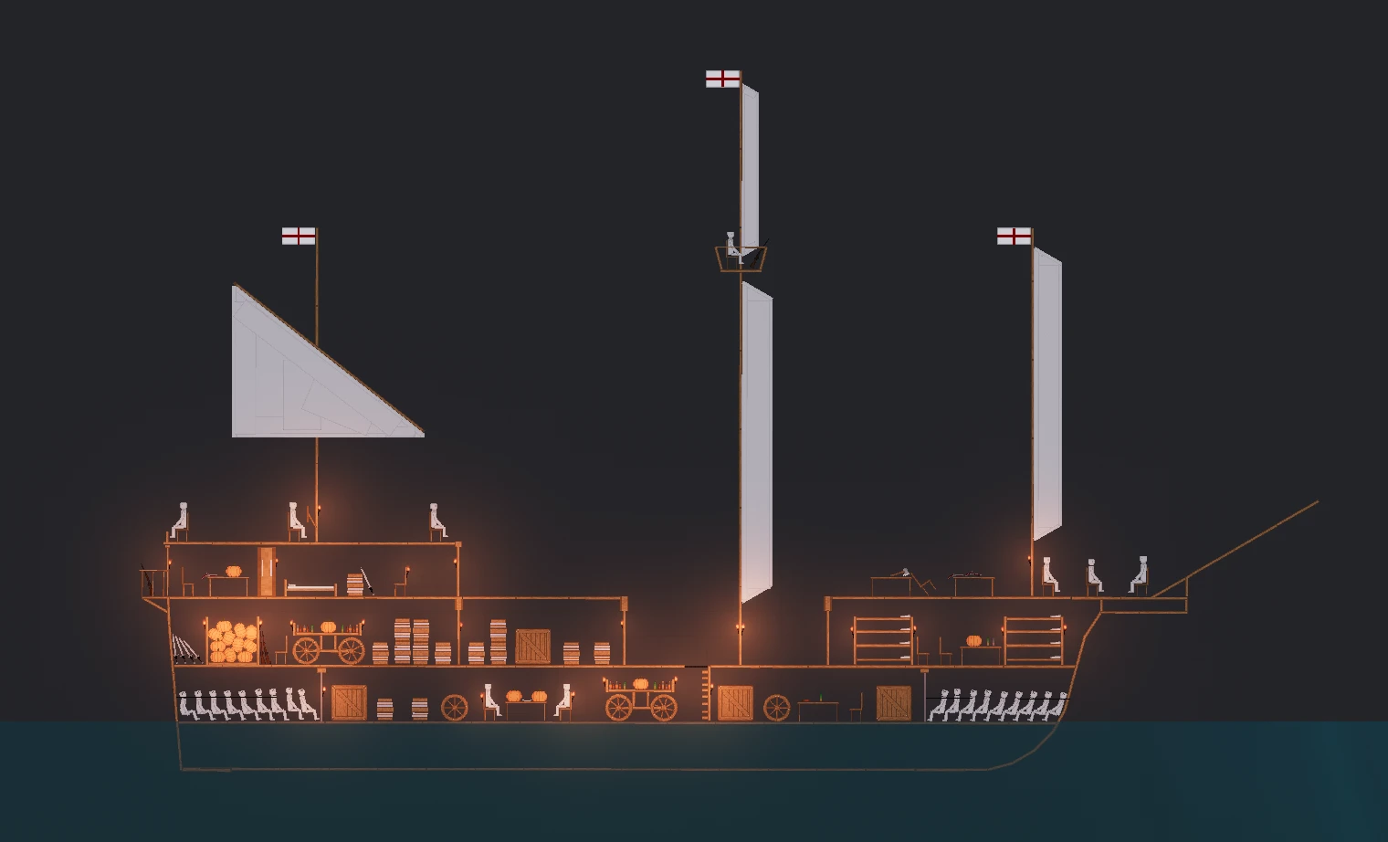 People Playground "Корабль Рабовоз" [1.27.5+]