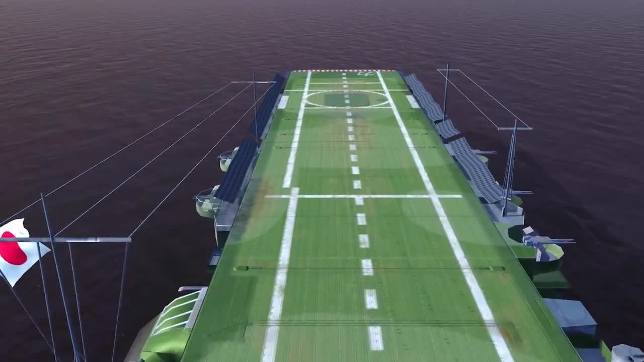 World of Warships Blitz - Kaga и его самолёты