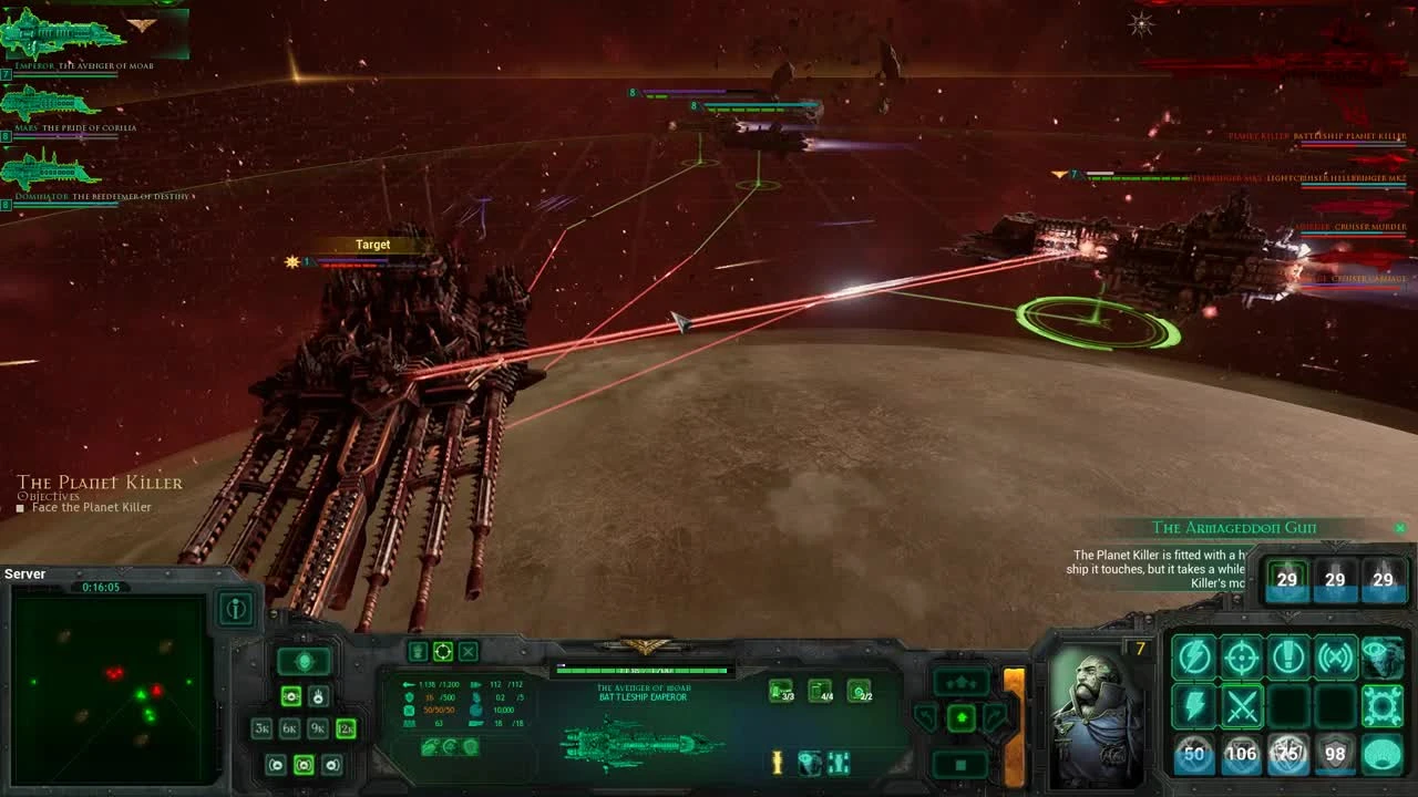 Battlefleet Gothic Armada "прохождение на русском Planet Killer глава Глава 4 - Ч8 обзор"