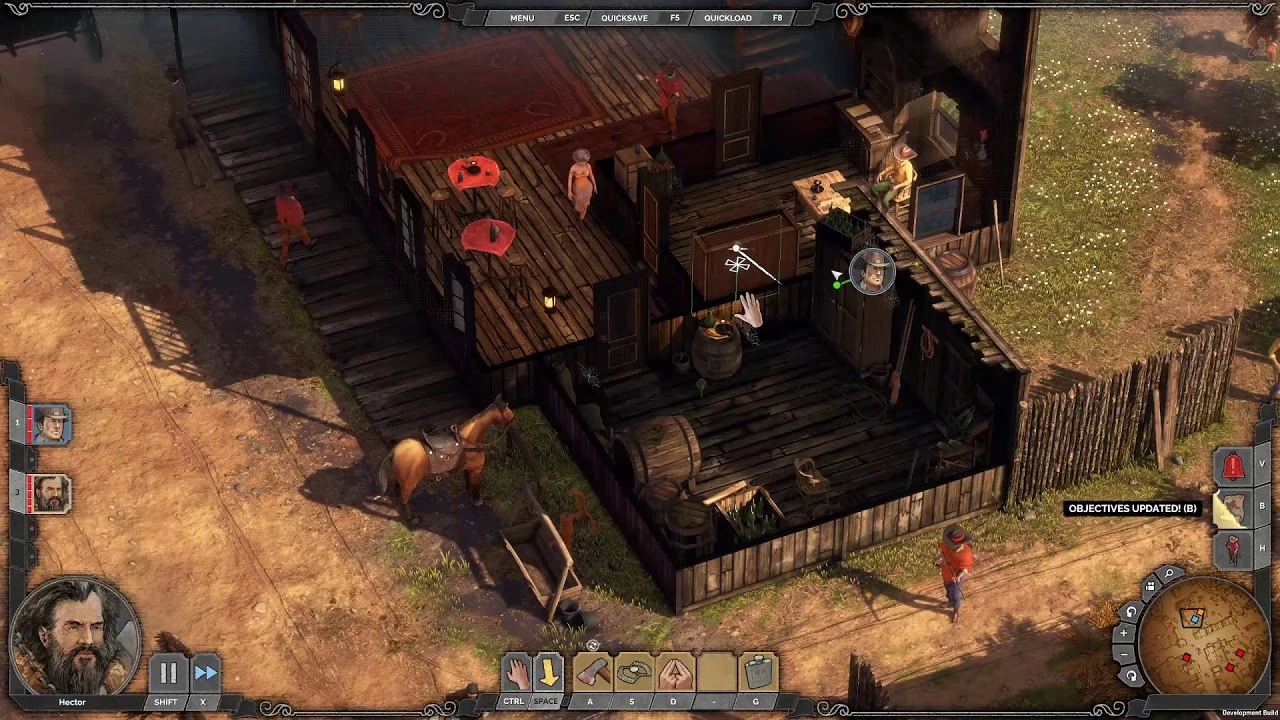 18 минут нового геймплея Desperados 3