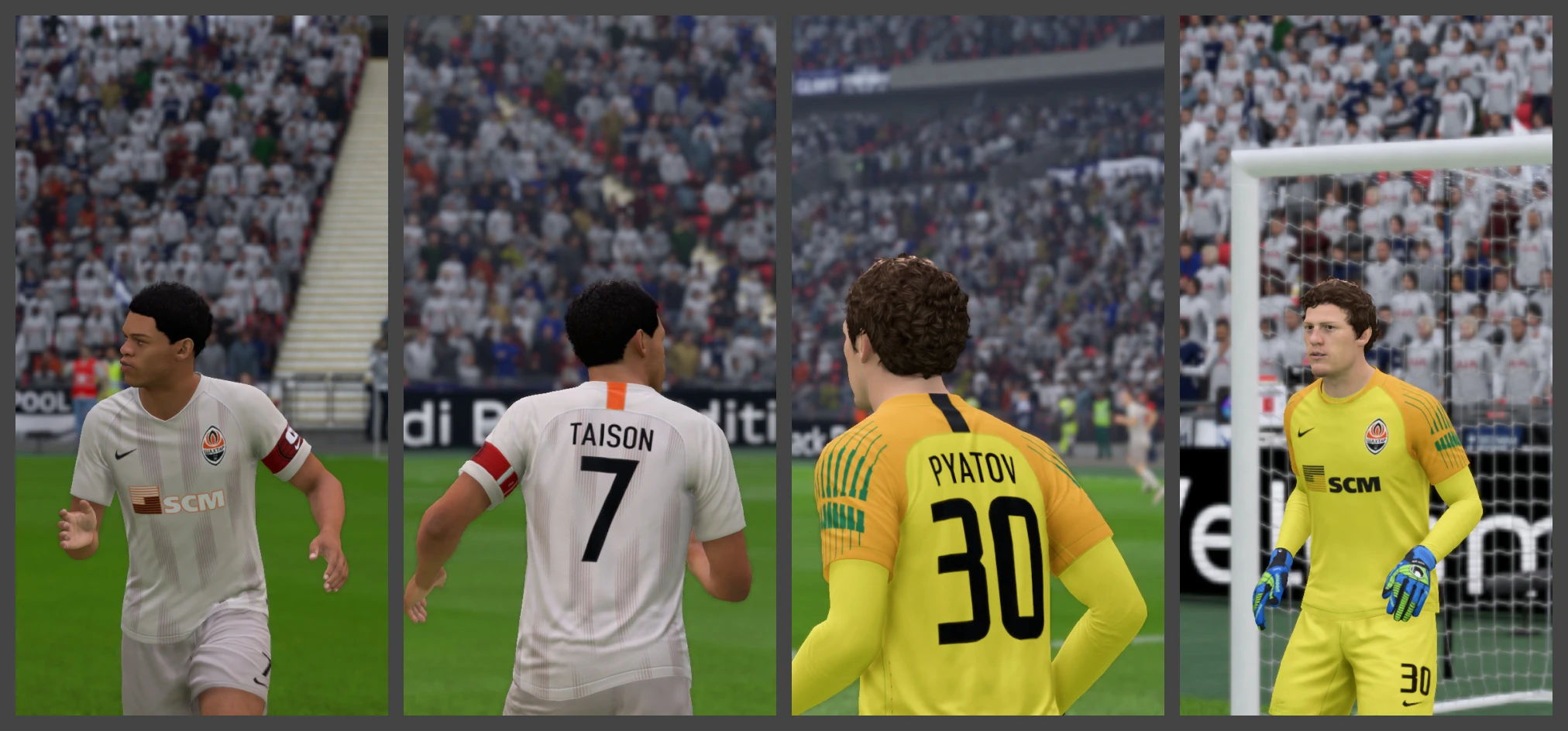 FIFA 18 "FC Shakhtar Donetsk GK and AWAY kits"