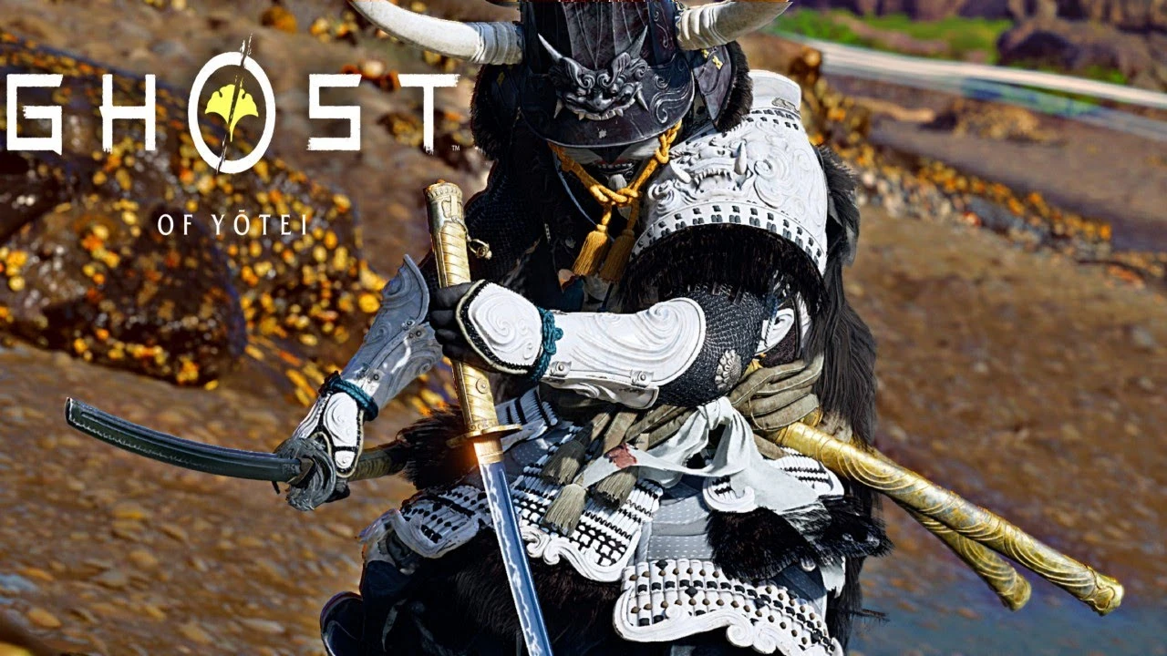 Ghost of Yotei - эпичный бой на максимальной сложности с доспехами Бессмертного самурая