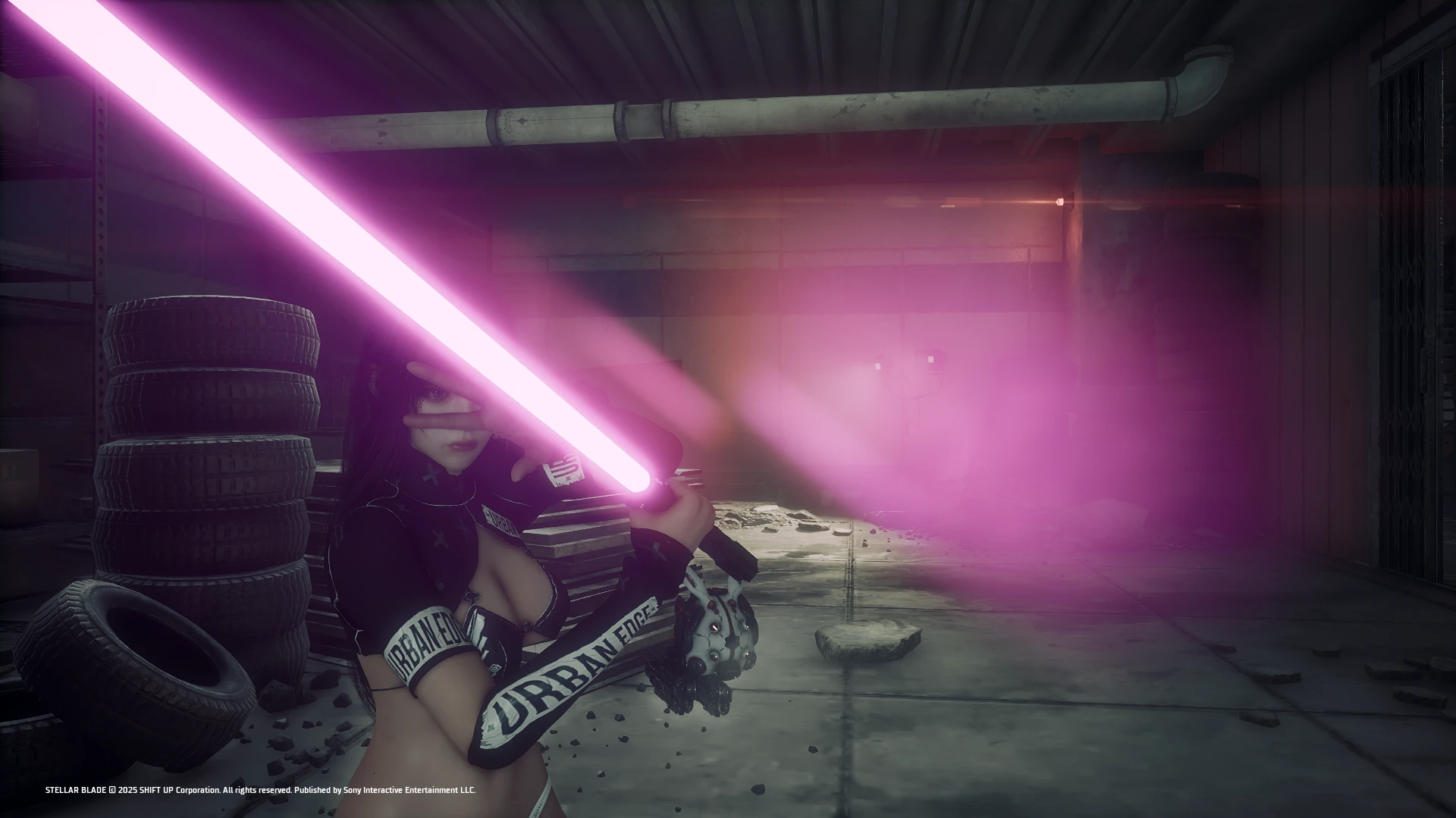 Stellar Blade "Замена клинка Евы на световой меч"