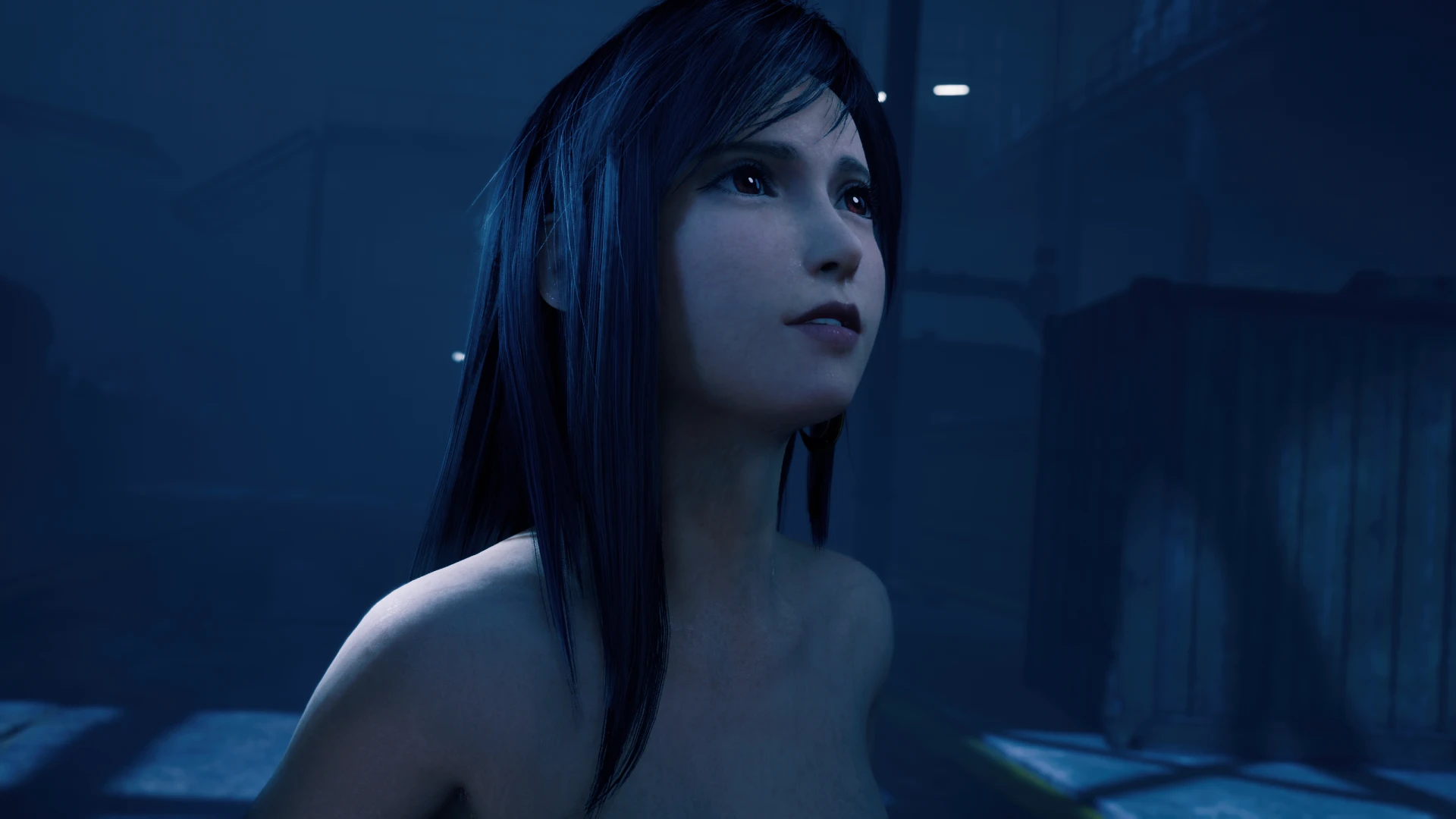 Final Fantasy 7 Remake "Голая Тифа с огромной грудью"