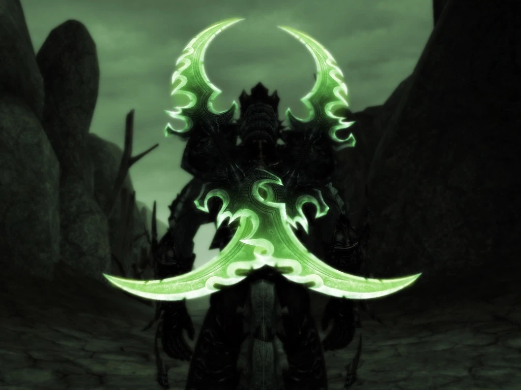 Morrowind "Парные мечи Azzinoth v1.1"