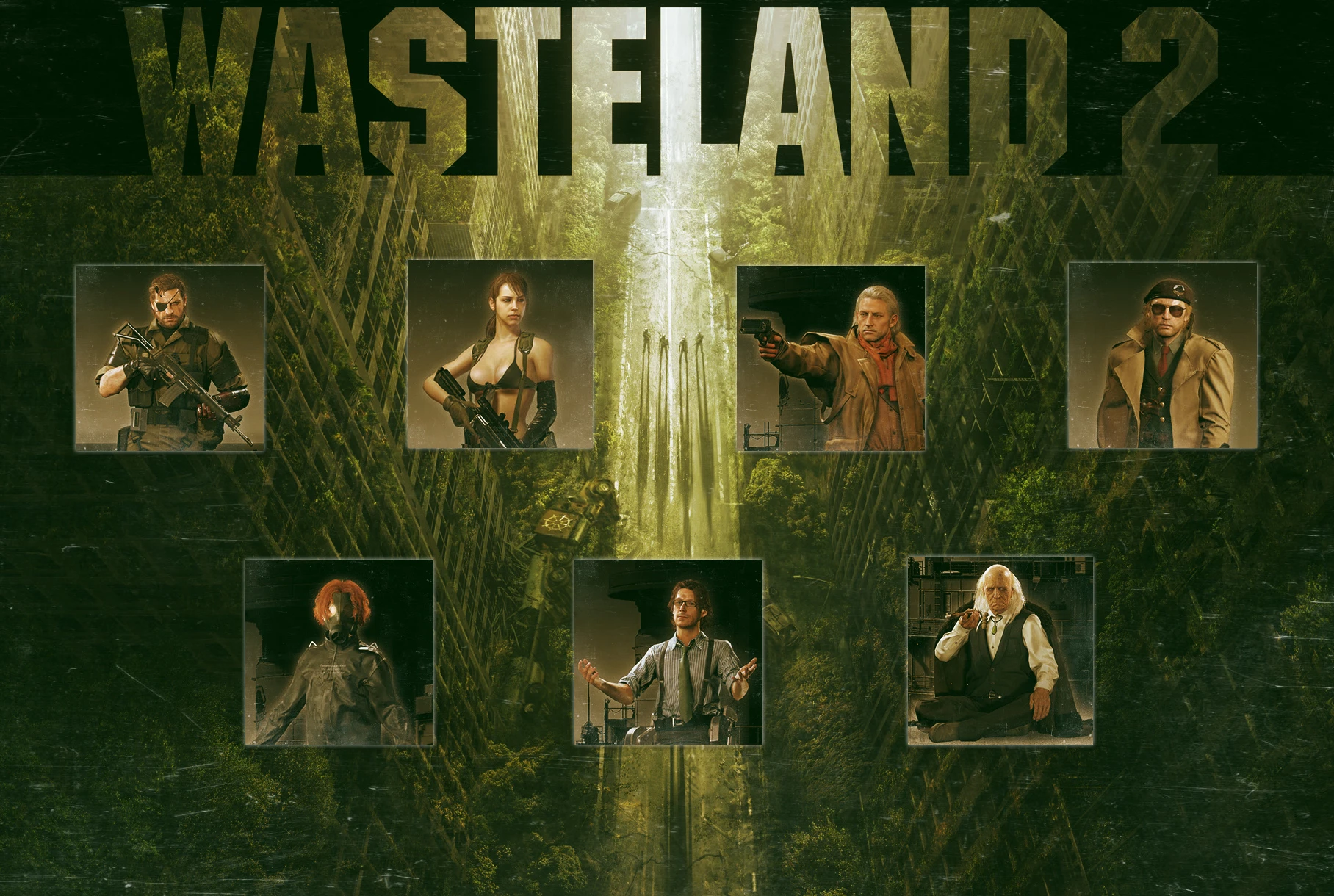 Wasteland 2 "Небольшой пак портретов MGS V TPP (Custom Portraits pack)"