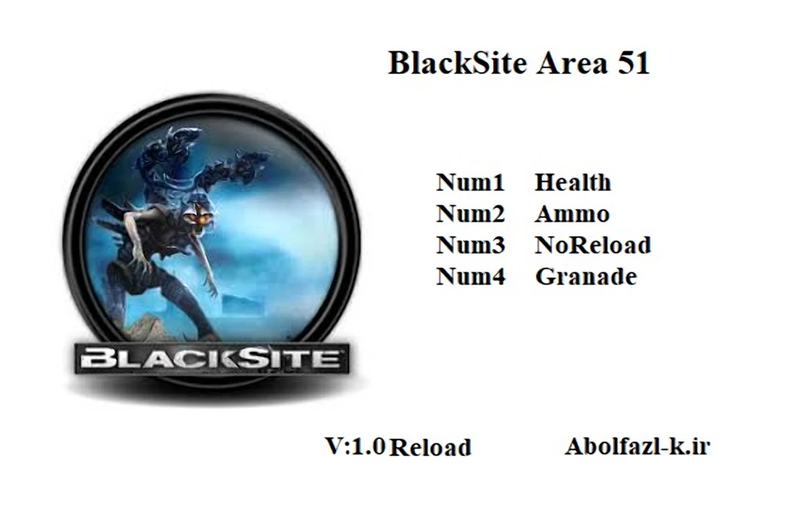 BlackSite Area 51: Reload: Трейнер/Trainer (+4) [1.0] {Abolfazl.k}