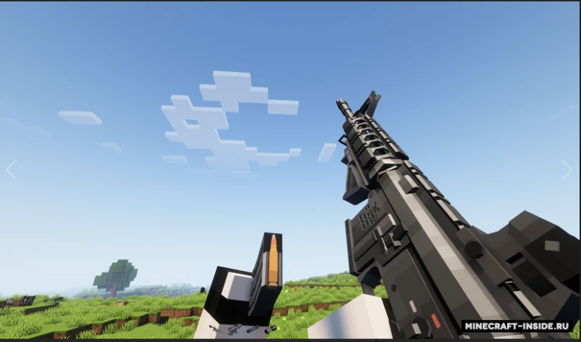 Minecraft "Timeless and Classics Zero - большое количество нового оружия и обвесов для него, сложные анимации стрельбы"