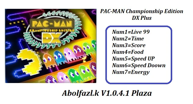 PAC-MAN Championship Edition DX+: Трейнер/Trainer (+7) [1.0.4.1] {Abolfazl.k}