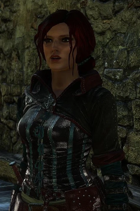 Witcher 2: Assassins of Kings "Изменение одежды Трисс"