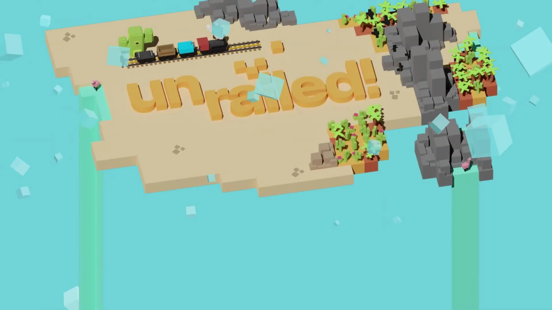 Трейлер с датой выхода Unrailed